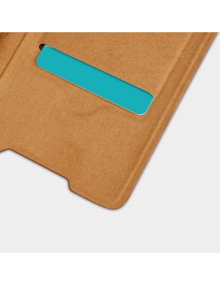 Nillkin Qin odinis dėklas skirtas Xiaomi Mi 11 rudas Nillkin Qin odinis dėklas skirtas Xiaomi Mi 11 rudas