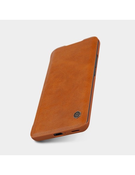 Nillkin Qin odinis dėklas skirtas Xiaomi Mi 11 rudas Nillkin Qin odinis dėklas skirtas Xiaomi Mi 11 rudas