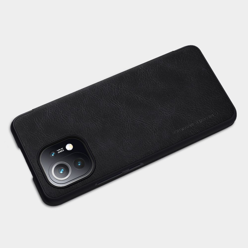 Nillkin Qin odinis dėklas skirtas Xiaomi Mi 11 rudas