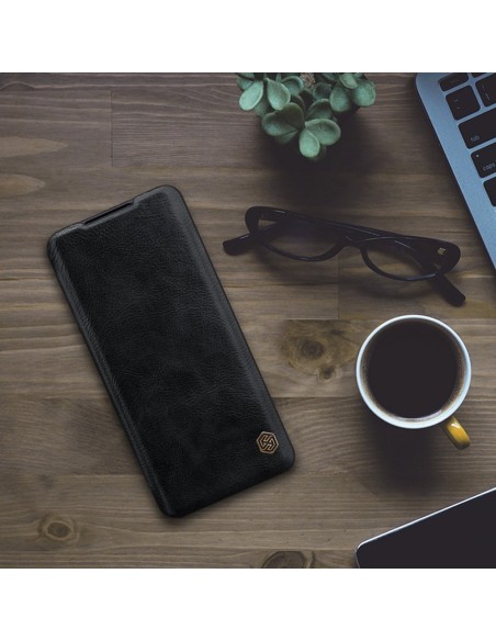 Nillkin Qin odinis dėklas skirtas Xiaomi Mi 11 rudas Nillkin Qin odinis dėklas skirtas Xiaomi Mi 11 rudas