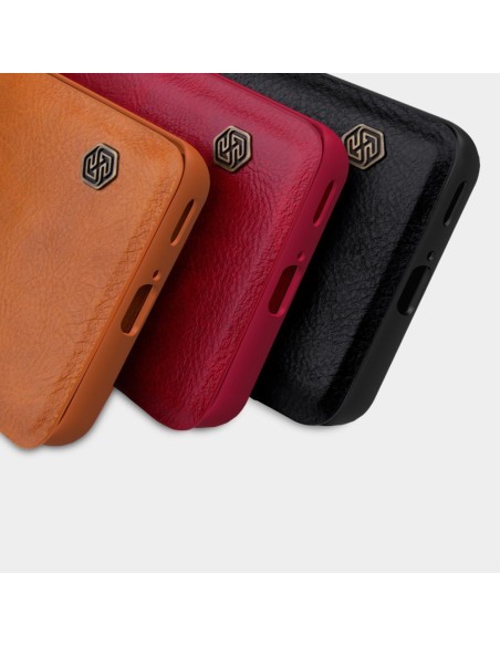 Nillkin Qin odinis dėklas skirtas Xiaomi Mi 11 rudas Nillkin Qin odinis dėklas skirtas Xiaomi Mi 11 rudas