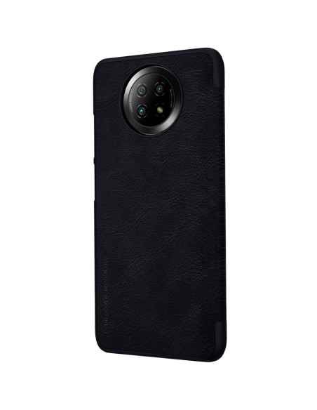 Nillkin Qin odinis dėklas skirtas Xiaomi Redmi Note 9T 5G juodas Nillkin Qin odinis dėklas skirtas Xiaomi Redmi Note 9T 5G juodas