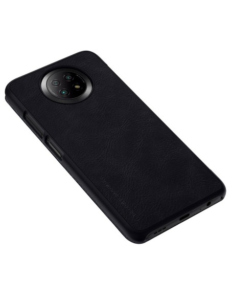 Nillkin Qin odinis dėklas skirtas Xiaomi Redmi Note 9T 5G juodas Nillkin Qin odinis dėklas skirtas Xiaomi Redmi Note 9T 5G juodas