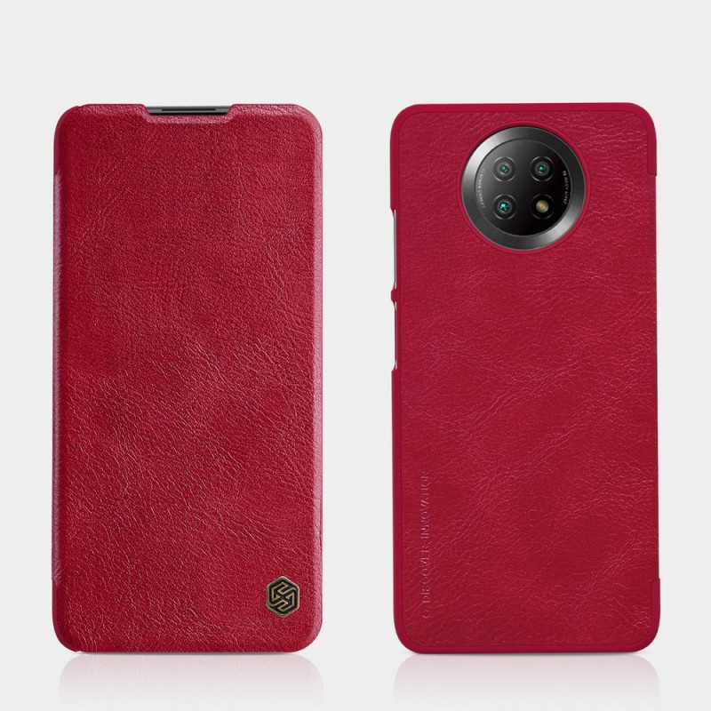 Nillkin Qin odinis dėklas skirtas Xiaomi Redmi Note 9T 5G juodas