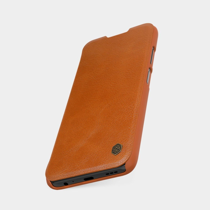 Nillkin Qin odinis dėklas skirtas Xiaomi Redmi Note 9T 5G juodas