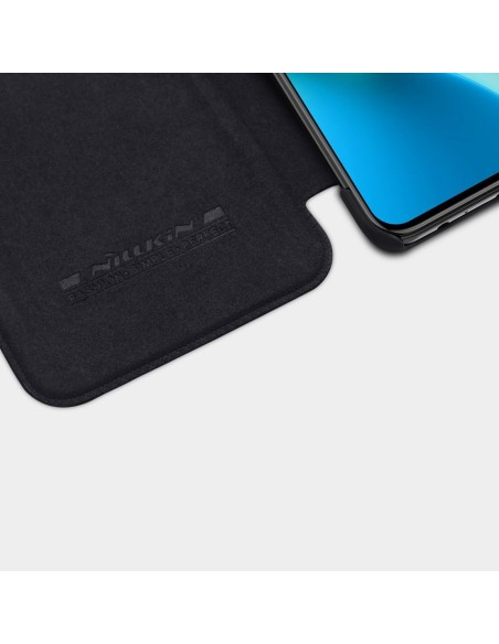 Nillkin Qin odinis dėklas, skirtas Xiaomi Redmi Note 9T 5G rudas