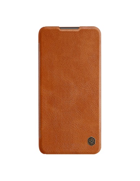 Nillkin Qin odinis dėklas Xiaomi Redmi 9T 4G - rudas Nillkin Qin odinis dėklas Xiaomi Redmi 9T 4G - rudas