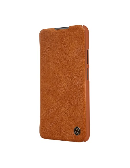 Nillkin Qin odinis dėklas Xiaomi Redmi 9T 4G - rudas Nillkin Qin odinis dėklas Xiaomi Redmi 9T 4G - rudas