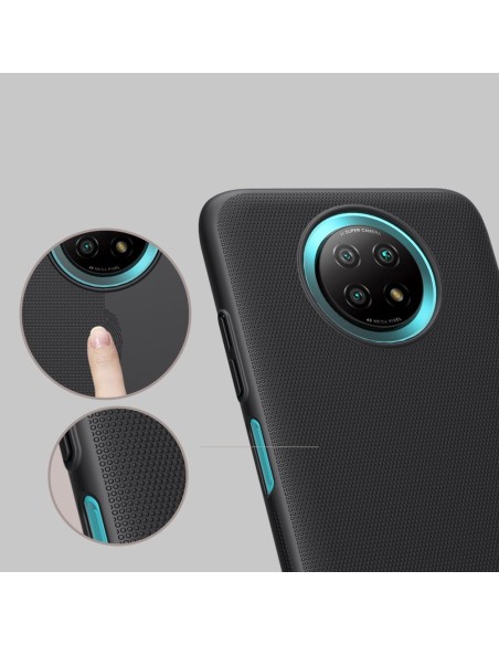 Nillkin Super Frosted Shield sustiprintas dėklo dangtelis skirtas Xiaomi Redmi Note 9T 5G juodas Nillkin Super Frosted Shield sustiprintas dėklo dangtelis skirtas Xiaomi Redmi Note 9T 5G juodas