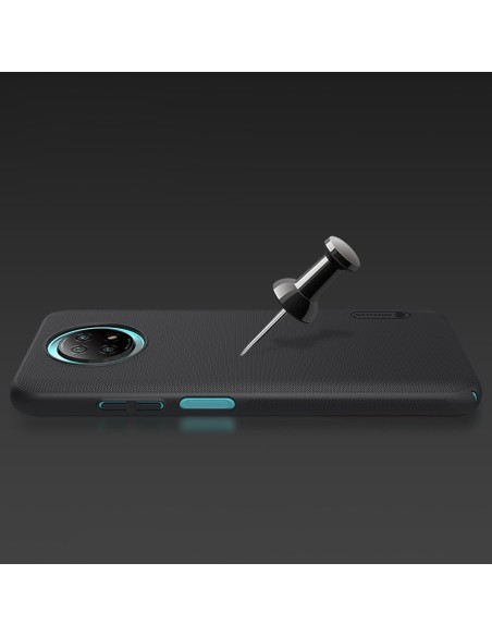 Nillkin Super Frosted Shield sustiprintas dėklo dangtelis skirtas Xiaomi Redmi Note 9T 5G juodas Nillkin Super Frosted Shield sustiprintas dėklo dangtelis skirtas Xiaomi Redmi Note 9T 5G juodas