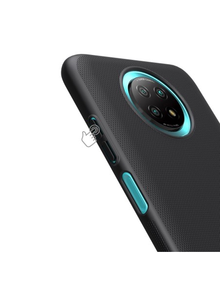 Nillkin Super Frosted Shield sustiprintas dėklo dangtelis skirtas Xiaomi Redmi Note 9T 5G juodas Nillkin Super Frosted Shield sustiprintas dėklo dangtelis skirtas Xiaomi Redmi Note 9T 5G juodas
