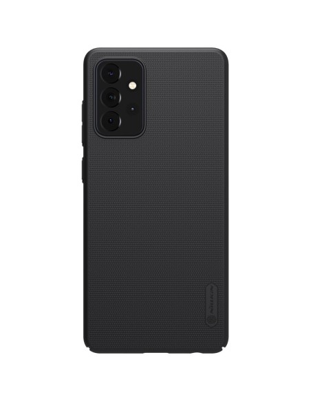 Nillkin Super Frosted Shield sustiprintas dėklo dangtelis, skirtas Samsung Galaxy A72 4G juodas Nillkin Super Frosted Shield sustiprintas dėklo dangtelis, skirtas Samsung Galaxy A72 4G juodas