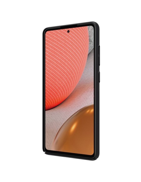 Nillkin Super Frosted Shield sustiprintas dėklo dangtelis, skirtas Samsung Galaxy A72 4G juodas Nillkin Super Frosted Shield sustiprintas dėklo dangtelis, skirtas Samsung Galaxy A72 4G juodas