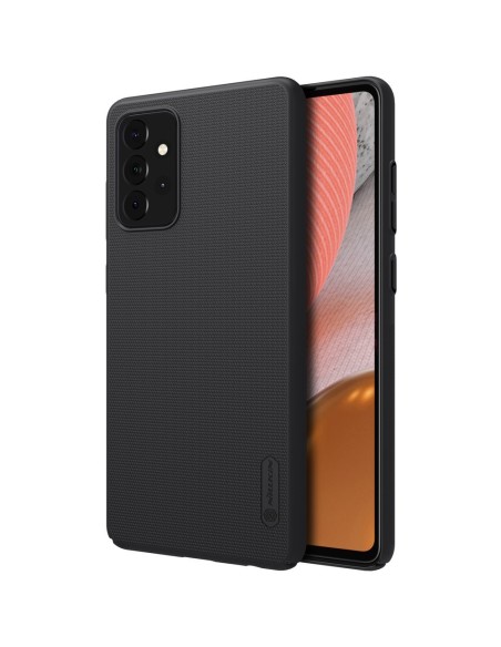 Nillkin Super Frosted Shield sustiprintas dėklo dangtelis, skirtas Samsung Galaxy A72 4G juodas Nillkin Super Frosted Shield sustiprintas dėklo dangtelis, skirtas Samsung Galaxy A72 4G juodas