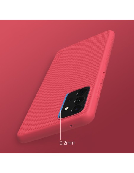 Nillkin Super Frosted Shield sustiprintas dėklo dangtelis, skirtas Samsung Galaxy A72 4G juodas Nillkin Super Frosted Shield sustiprintas dėklo dangtelis, skirtas Samsung Galaxy A72 4G juodas