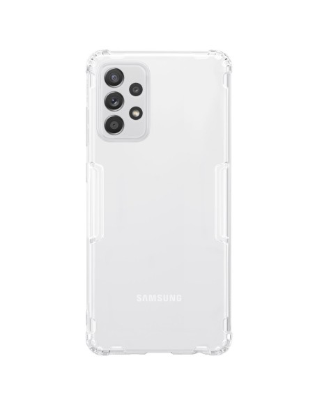 Nillkin Nature gelio dėklas itin plonas Samsung Galaxy A72 4G skaidrus dangtelis