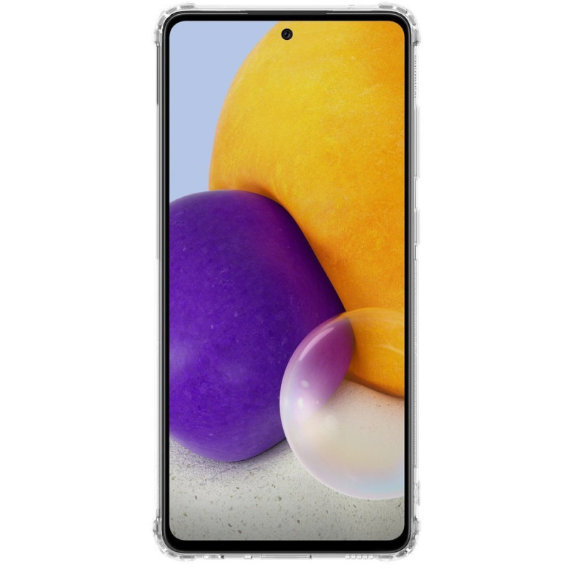 Nillkin Nature gelio dėklas itin plonas Samsung Galaxy A72 4G skaidrus dangtelis