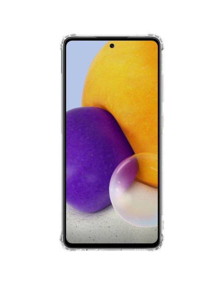 Nillkin Nature gelio dėklas itin plonas Samsung Galaxy A72 4G skaidrus dangtelis