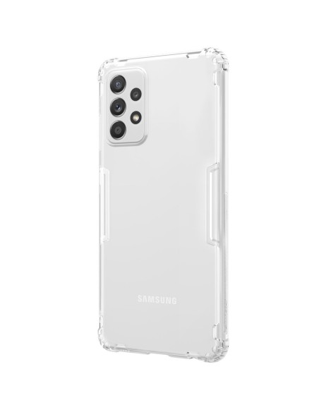 Nillkin Nature gelio dėklas itin plonas Samsung Galaxy A72 4G skaidrus dangtelis