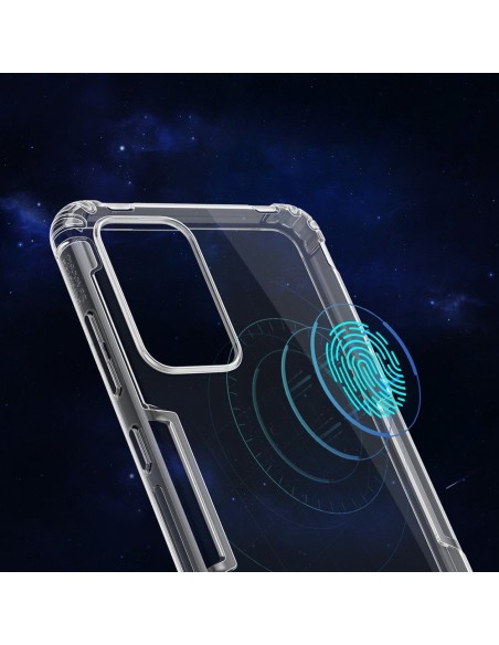 Nillkin Nature gelio dėklas itin plonas Samsung Galaxy A72 4G skaidrus dangtelis