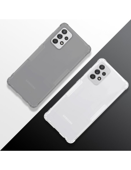 Nillkin Nature gelio dėklas itin plonas Samsung Galaxy A72 4G skaidrus dangtelis