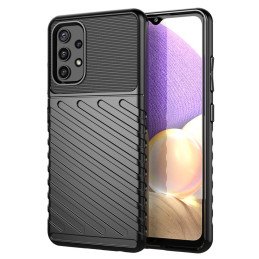 Thunder Case lankstus šarvuotas dėklas Samsung Galaxy A32 4G juodas