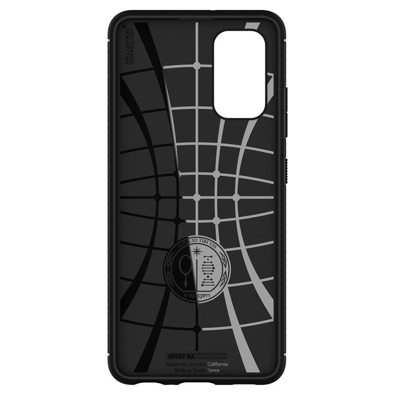 Spigen Rugged Armor dėklas, skirtas Samsung Galaxy A52 / A52S - matinė juoda