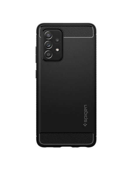 Spigen Rugged Armor dėklas, skirtas Samsung Galaxy A52 / A52S - matinė juoda Spigen Rugged Armor dėklas, skirtas Samsung Galaxy A52 / A52S - matinė juoda