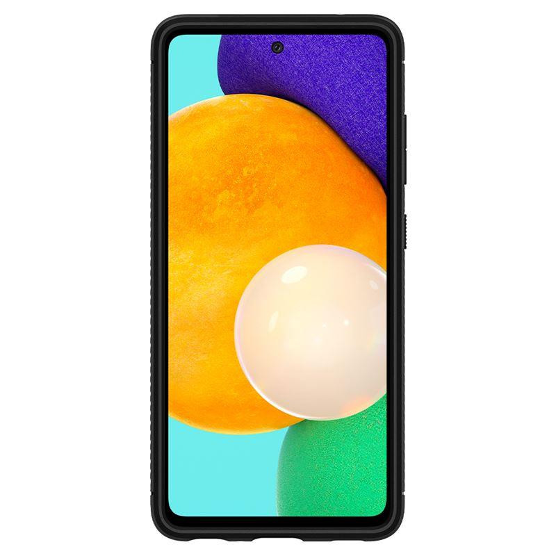Spigen Rugged Armor dėklas, skirtas Samsung Galaxy A52 / A52S - matinė juoda