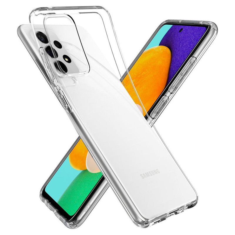 Spigen skystųjų kristalų dėklas Samsung Galaxy A52 / A52S - skaidrus