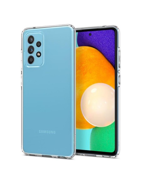 Spigen skystųjų kristalų dėklas Samsung Galaxy A52 / A52S - skaidrus Spigen skystųjų kristalų dėklas Samsung Galaxy A52 / A52S - skaidrus
