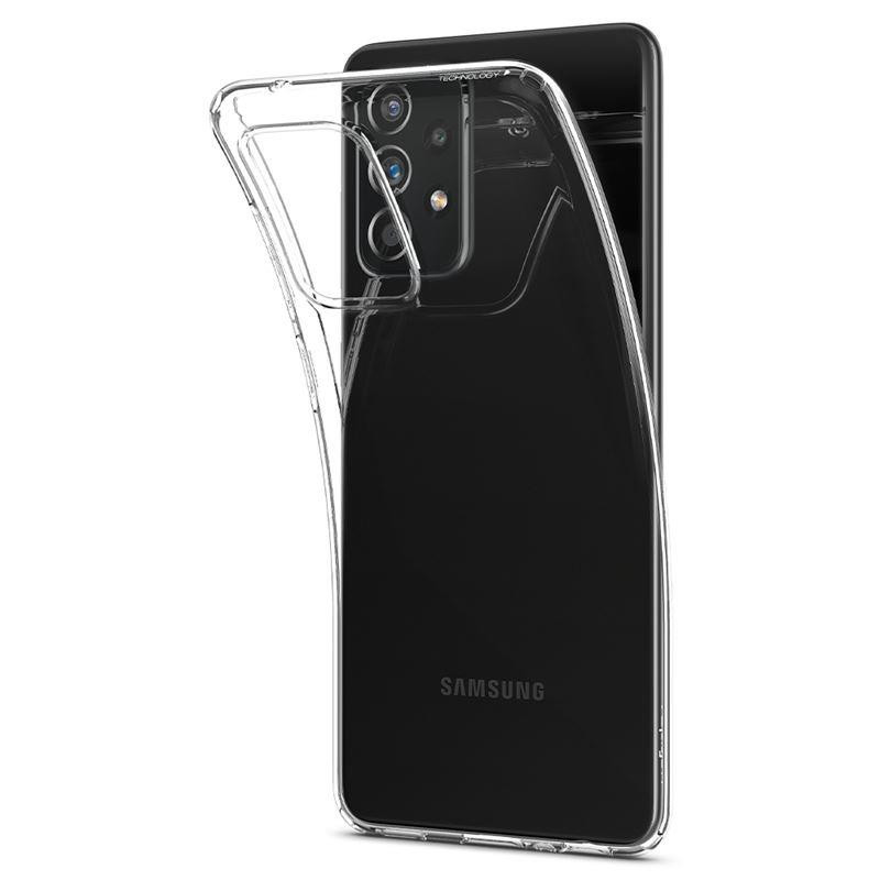 Spigen skystųjų kristalų dėklas Samsung Galaxy A52 / A52S - skaidrus