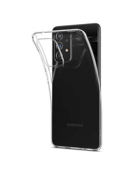 Spigen skystųjų kristalų dėklas Samsung Galaxy A52 / A52S - skaidrus Spigen skystųjų kristalų dėklas Samsung Galaxy A52 / A52S - skaidrus