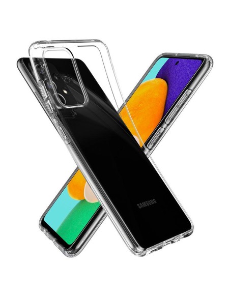 Spigen skystųjų kristalų dėklas Samsung Galaxy A52 / A52S - skaidrus Spigen skystųjų kristalų dėklas Samsung Galaxy A52 / A52S - skaidrus