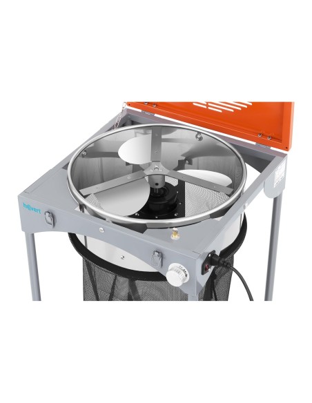 Elektrinis žoliapjovės žoliapjovės kombainas ant stovo 150W Hillvert HT-HOWSON-18BE Elektrinis žoliapjovės žoliapjovės kombainas ant stovo 150W Hillvert HT-HOWSON-18BE