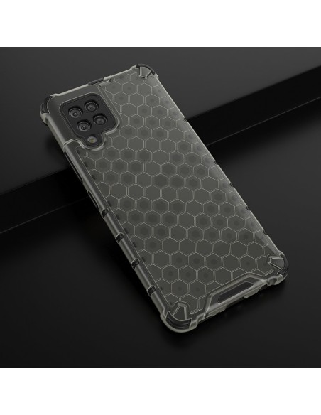 Korinis šarvuotas dėklas su gelio rėmeliu, skirtas Samsung Galaxy A42 5G juodas Korinis šarvuotas dėklas su gelio rėmeliu, skirtas Samsung Galaxy A42 5G juodas