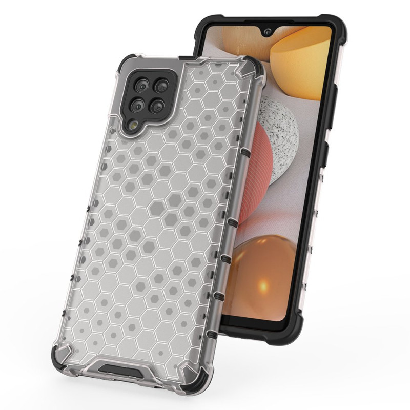 Korinis šarvuotas dėklas su gelio rėmeliu, skirtas Samsung Galaxy A42 5G juodas