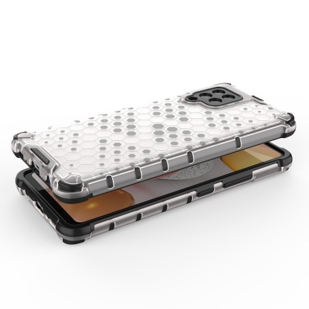 Korinis šarvuotas dėklas su gelio rėmeliu, skirtas Samsung Galaxy A42 5G mėlynai Korinis šarvuotas dėklas su gelio rėmeliu, skirtas Samsung Galaxy A42 5G mėlynai