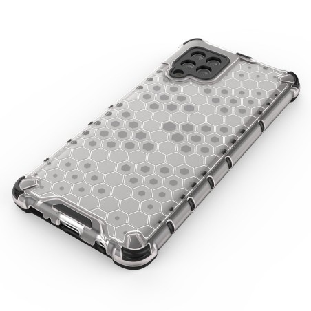 Korinis šarvuotas dėklas su gelio rėmeliu, skirtas Samsung Galaxy A42 5G mėlynai Korinis šarvuotas dėklas su gelio rėmeliu, skirtas Samsung Galaxy A42 5G mėlynai