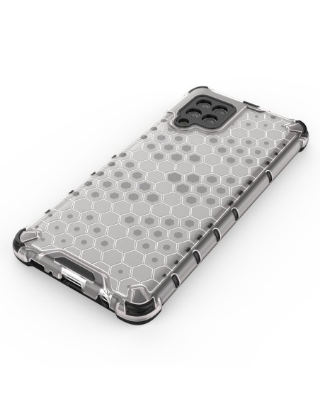 Korinis šarvuotas dėklas su gelio rėmeliu, skirtas Samsung Galaxy A42 5G green