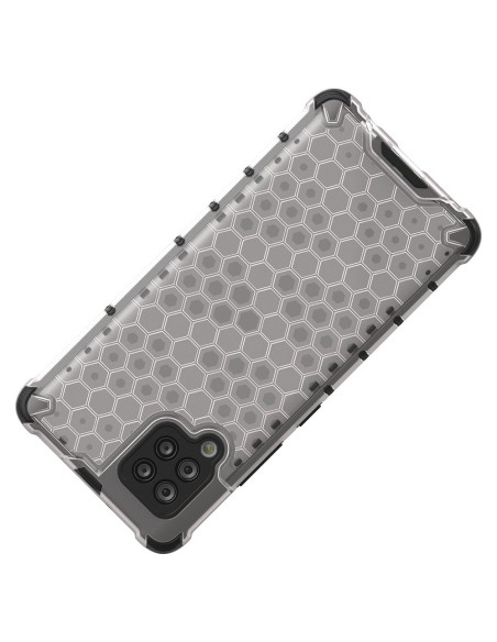 Korinis šarvuotas dėklas su gelio rėmeliu, skirtas Samsung Galaxy A42 5G green