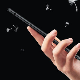 Wozinsky pilnas magnetinis dėklas Magnetinis dėklas 360 priekinis ir galinis dangtelis su įmontuotu stiklu Vivo X60 juod...
