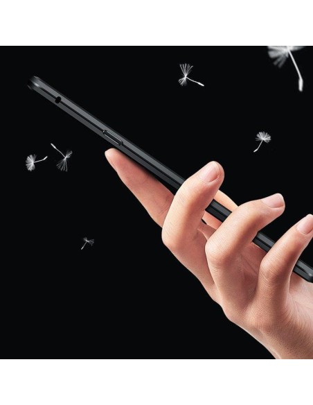 Wozinsky pilnas magnetinis dėklas Magnetinis dėklas 360 priekinis ir galinis dangtelis su įmontuotu stiklu Vivo X60 juod...