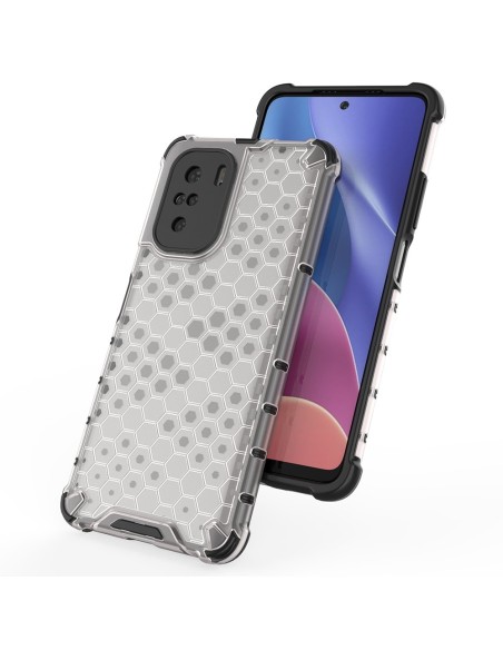 Korinis šarvuotas dėklas su gelio rėmu Xiaomi Redmi K40 Pro+ / K40 Pro / K40 / Poco F3 juodas