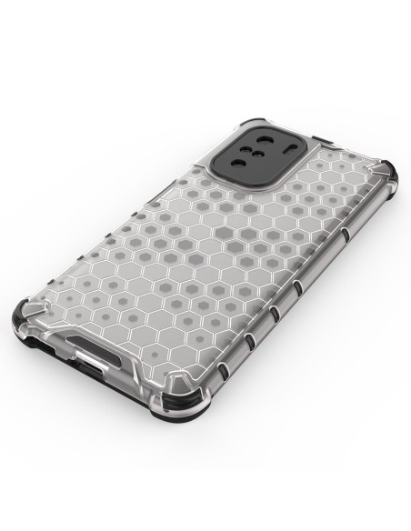 Korinis šarvuotas dėklas su gelio rėmu Xiaomi Redmi K40 Pro+ / K40 Pro / K40 / Poco F3 juodas