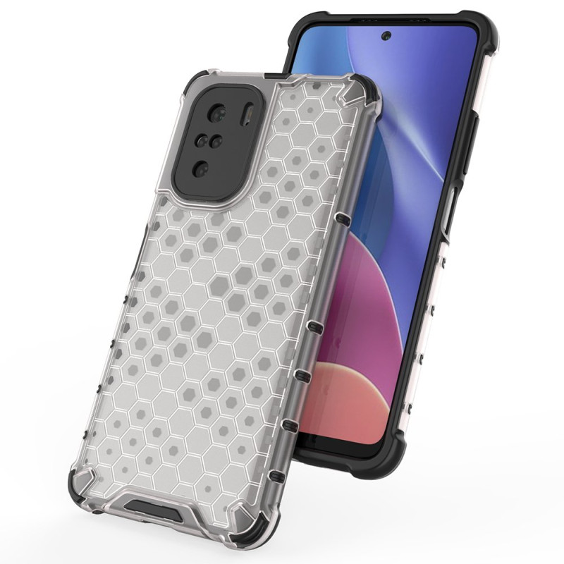 Korinis šarvuotas dėklas su gelio rėmu Xiaomi Redmi K40 Pro+ / K40 Pro / K40 / Poco F3 mėlynas