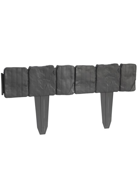 Palisade vejos apvadu akmens imitacija STONE 2,5m - pilka Palisade vejos apvadu akmens imitacija STONE 2,5m - pilka
