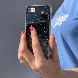 Wozinsky Star Glitter Shiny Case Blizgantis Dangtelis Xiaomi Redmi Note 9T 5G Skaidrus