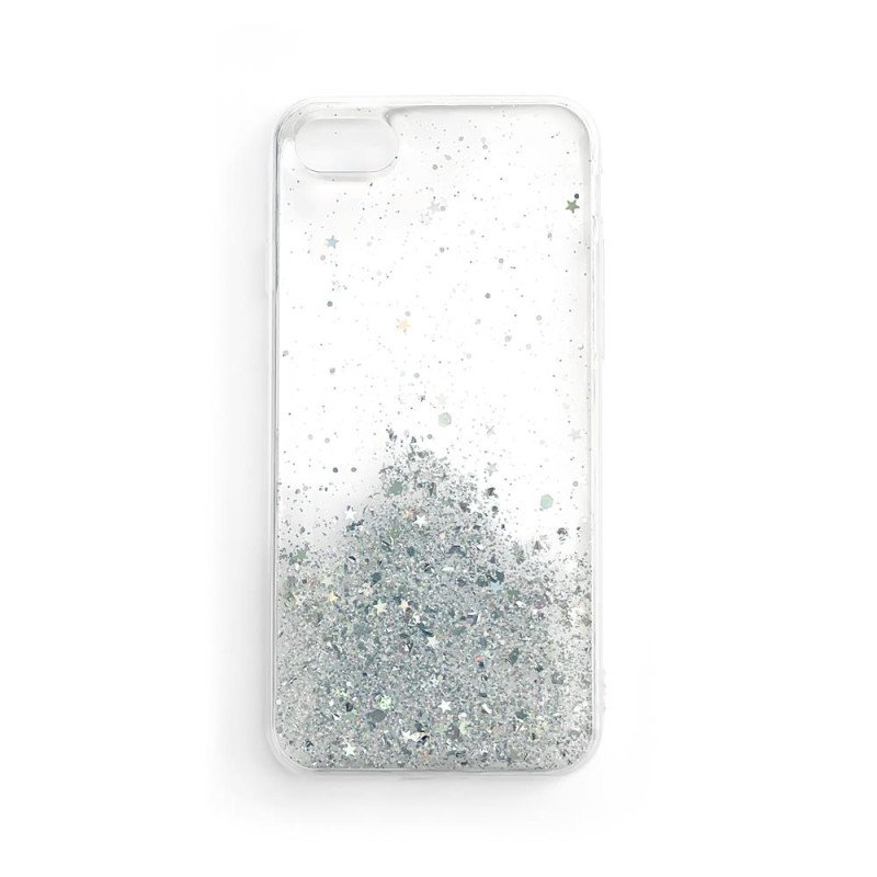 Wozinsky Star Glitter Shiny Case Cover with Glitter, skirtas Xiaomi Redmi K40 Pro+ / K40 Pro / K40 / Poco F3 Transparent Wozinsky Star Glitter Shiny Case Cover with Glitter, skirtas Xiaomi Redmi K40 Pro+ / K40 Pro / K40 / Poco F3 Transparent