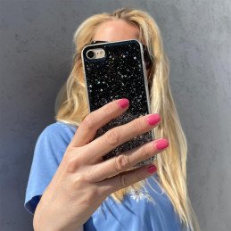 Wozinsky Star Glitter Shiny Case Cover with Glitter, skirtas Xiaomi Redmi K40 Pro+ / K40 Pro / K40 / Poco F3 Transparent